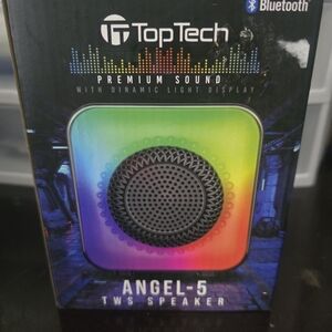 Angel-5 Bluetooth Speaker with Colorful Light Display